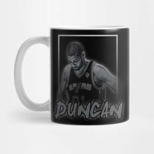 Tim Duncan\\Basketball Legend Vintage Style Mug